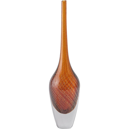 Flecked Spire Bottle by Global Views. Made from glass in a eclectic & global style.
