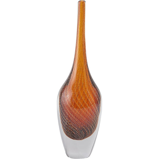Flecked Spire Bottle by Global Views. Made from glass in a eclectic & global style.