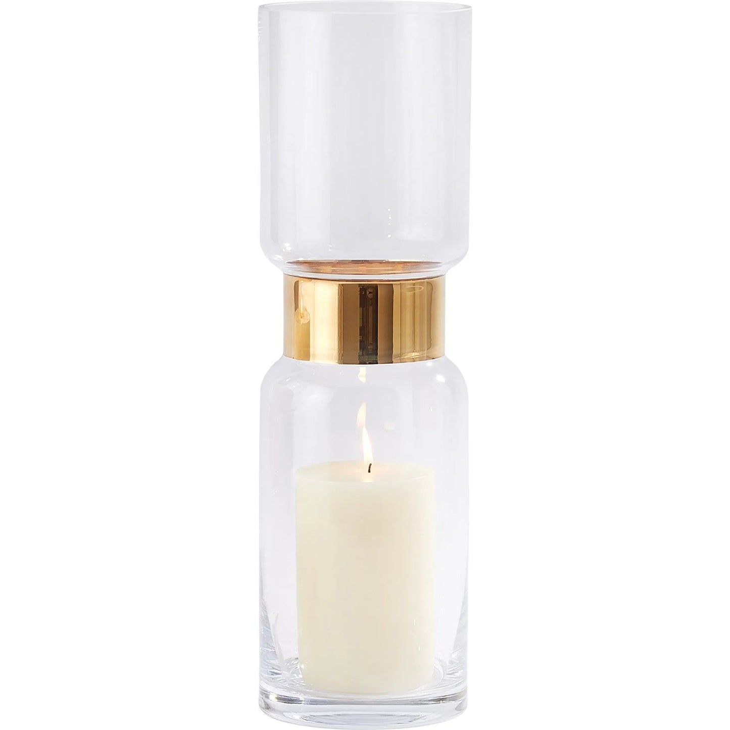 024 SI-2445632 | Additional Silo | Belted Hurricane by Global Views. Made from glass in a modern style.