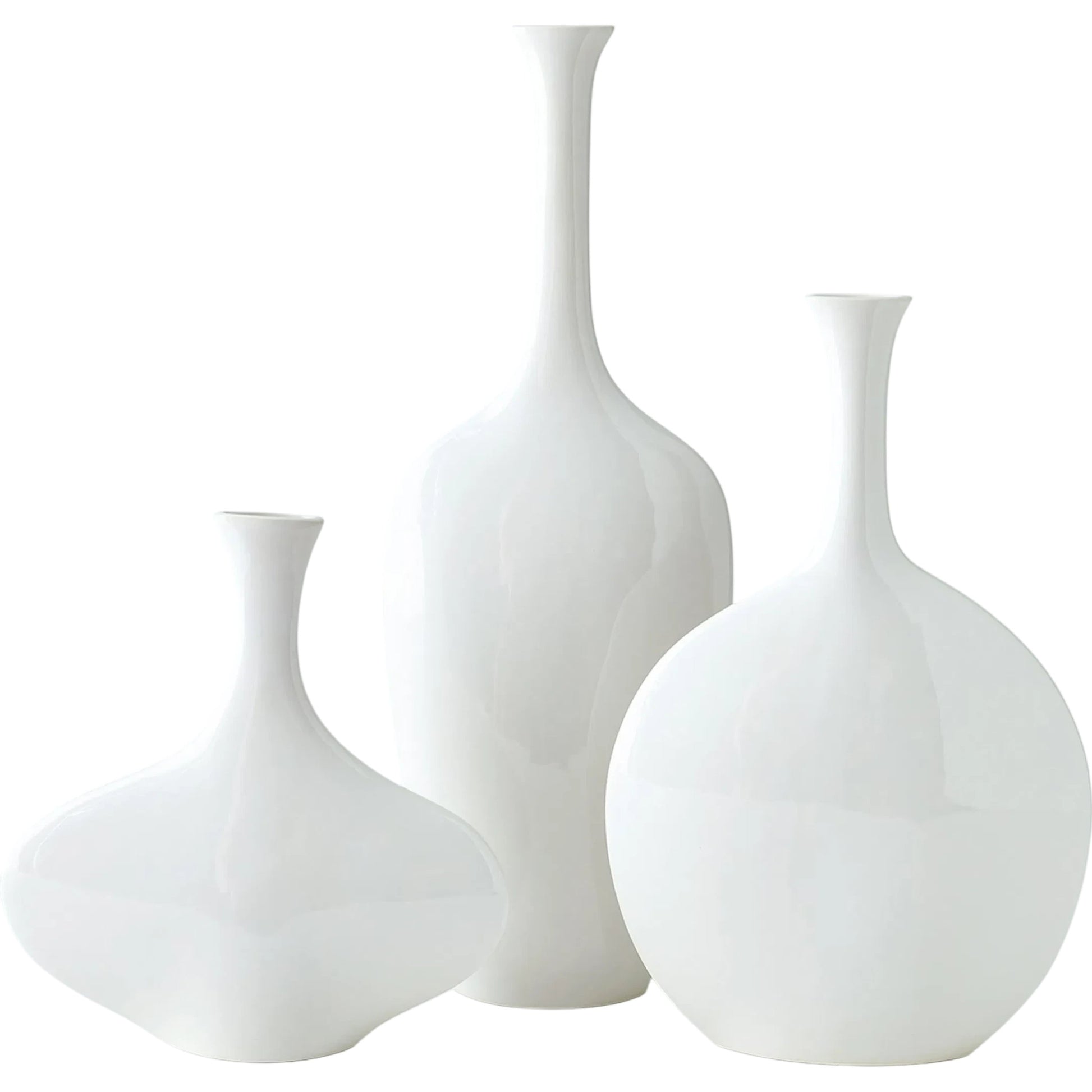 Silhouette Vase by Global Views. Made from ceramic in a modern style.
