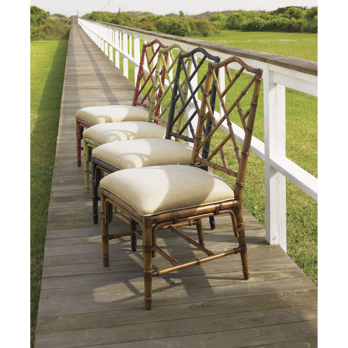 003 SR-836016,SR-836017,SR-836018,SR-836019 | Lifestyle | Ceylon Side Chair by Tommy Bahama Home. Made from unique in a coastal style.
