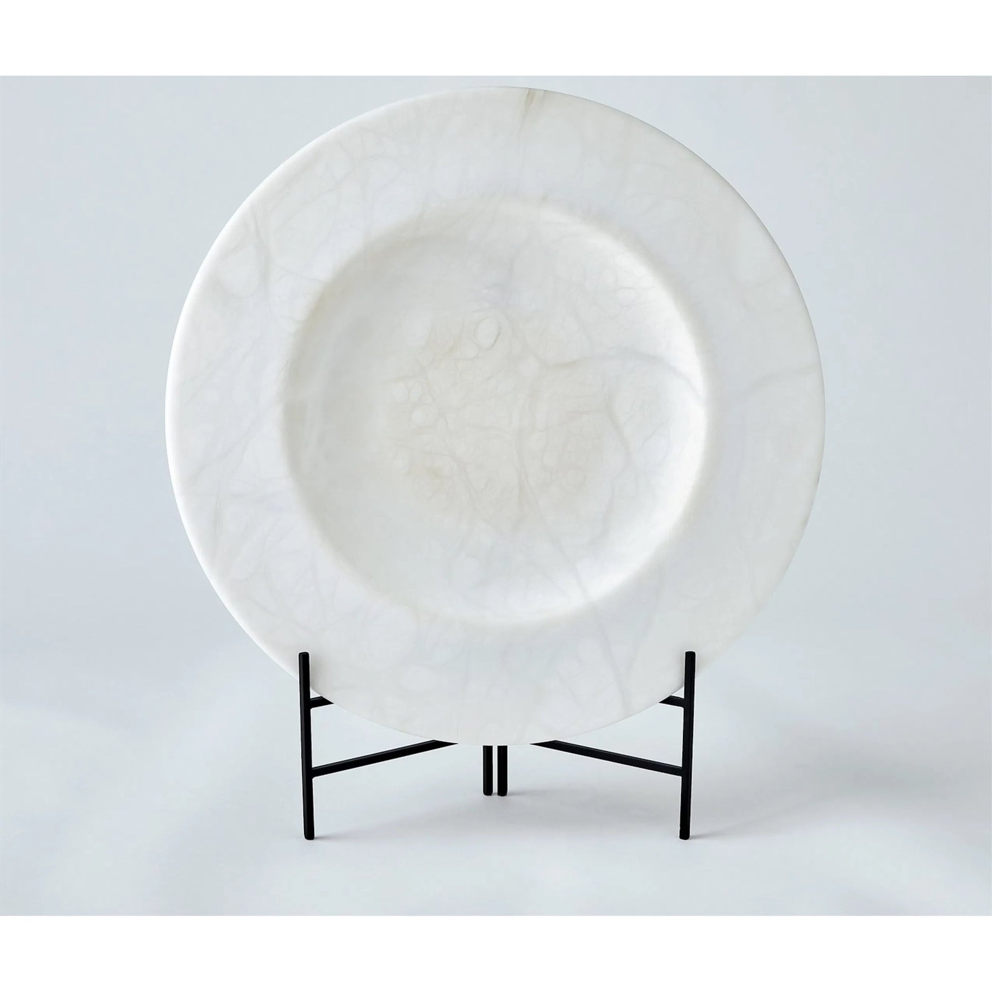 Alabaster Piatto by Global Views in alabaster. Made from unique in a modern style.