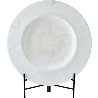 Alabaster Piatto by Global Views in alabaster. Made from unique in a modern style.