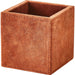 Posh Pencil Cup by Global Views in leather. Made from unique in a unique style.
