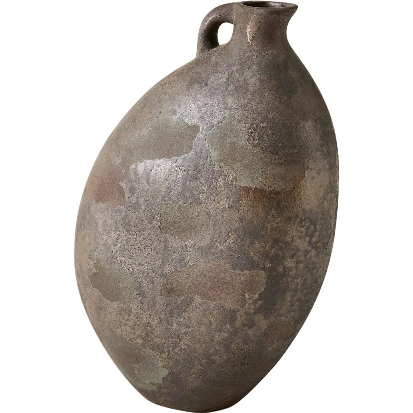 005 SI-2445737 | Primary Silo | Diviners Vessel by Global Views in soot. Made from ceramic in a rustic style.