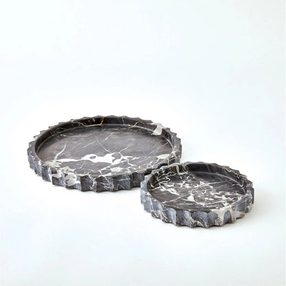 Ionic Tray by Global Views in marble. Made from unique in a modern style.