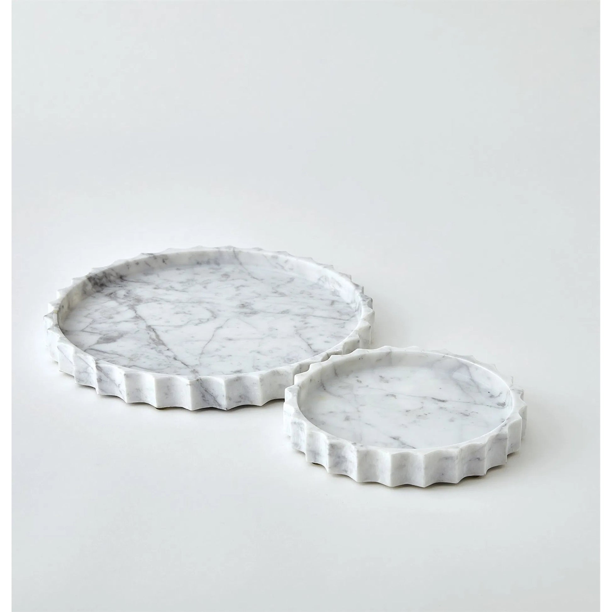 Ionic Tray by Global Views in marble. Made from unique in a modern style.
