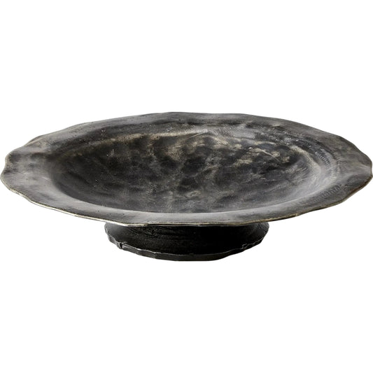 Forest Blossom Bowl by Global Views in natural and metallic. Made from unique in a modern style.