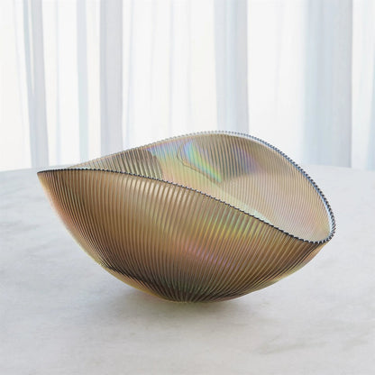 Pleated Bowl by Global Views. Made from unique in a eclectic & global style.