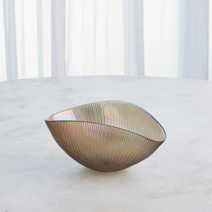 Pleated Bowl by Global Views. Made from unique in a eclectic & global style.