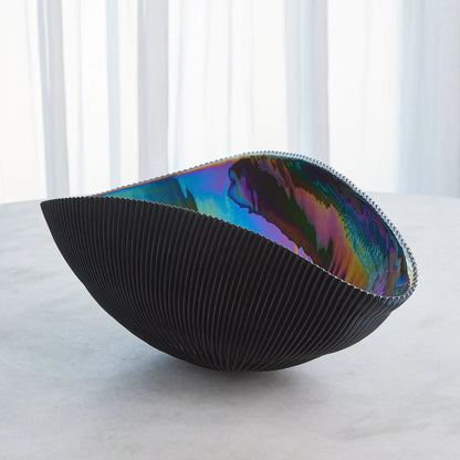 Pleated Bowl by Global Views. Made from unique in a eclectic & global style.
