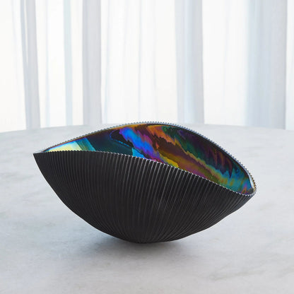 Pleated Bowl by Global Views. Made from unique in a eclectic & global style.