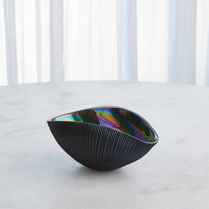 Pleated Bowl by Global Views. Made from unique in a eclectic & global style.