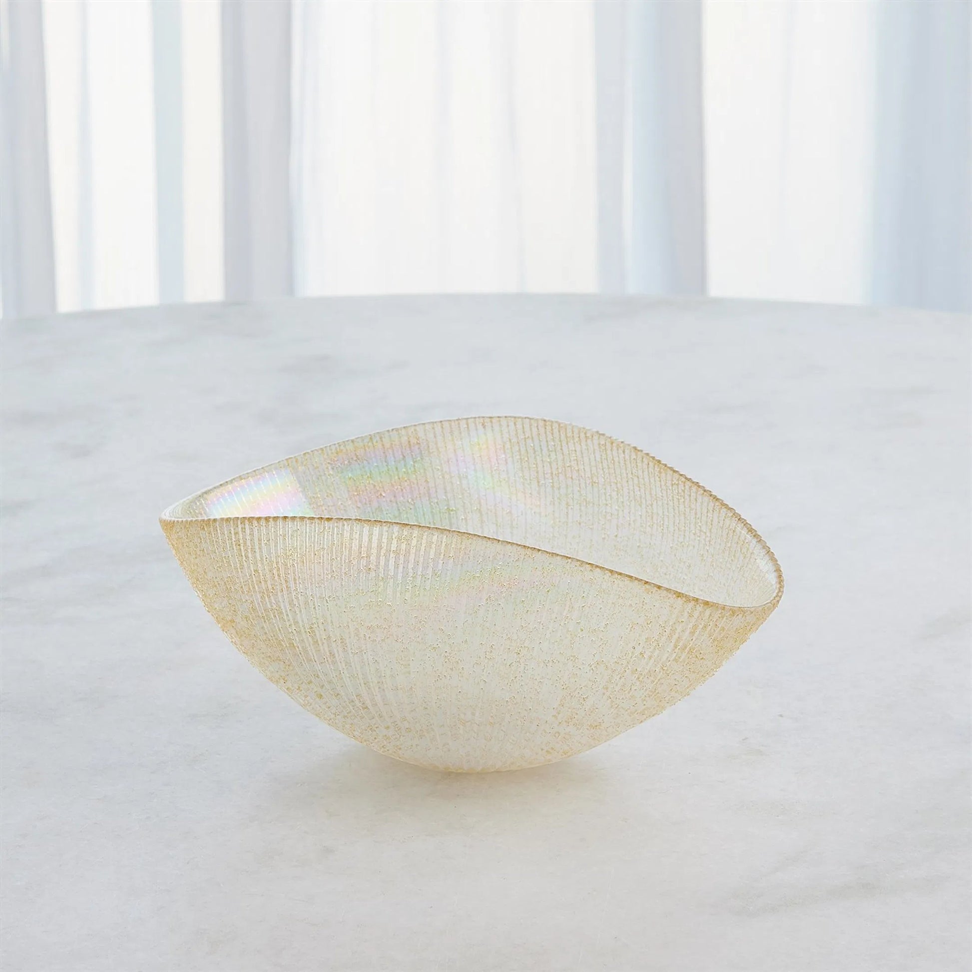Pleated Bowl by Global Views. Made from unique in a eclectic & global style.
