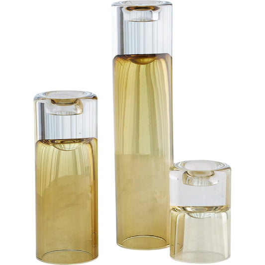 Radiant T-Light Holders/Vases by Global Views in clear. Made from unique in a unique style.