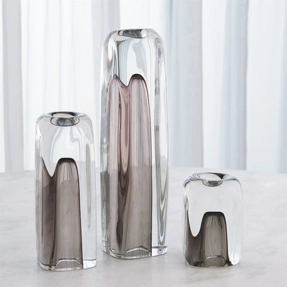 Tower T-Lite Holders/Vases by Global Views in clear. Made from unique in a eclectic & global style.