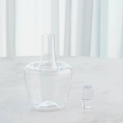 Ripple Decanter by Global Views in clear and clear. Made from unique in a transitional style.
