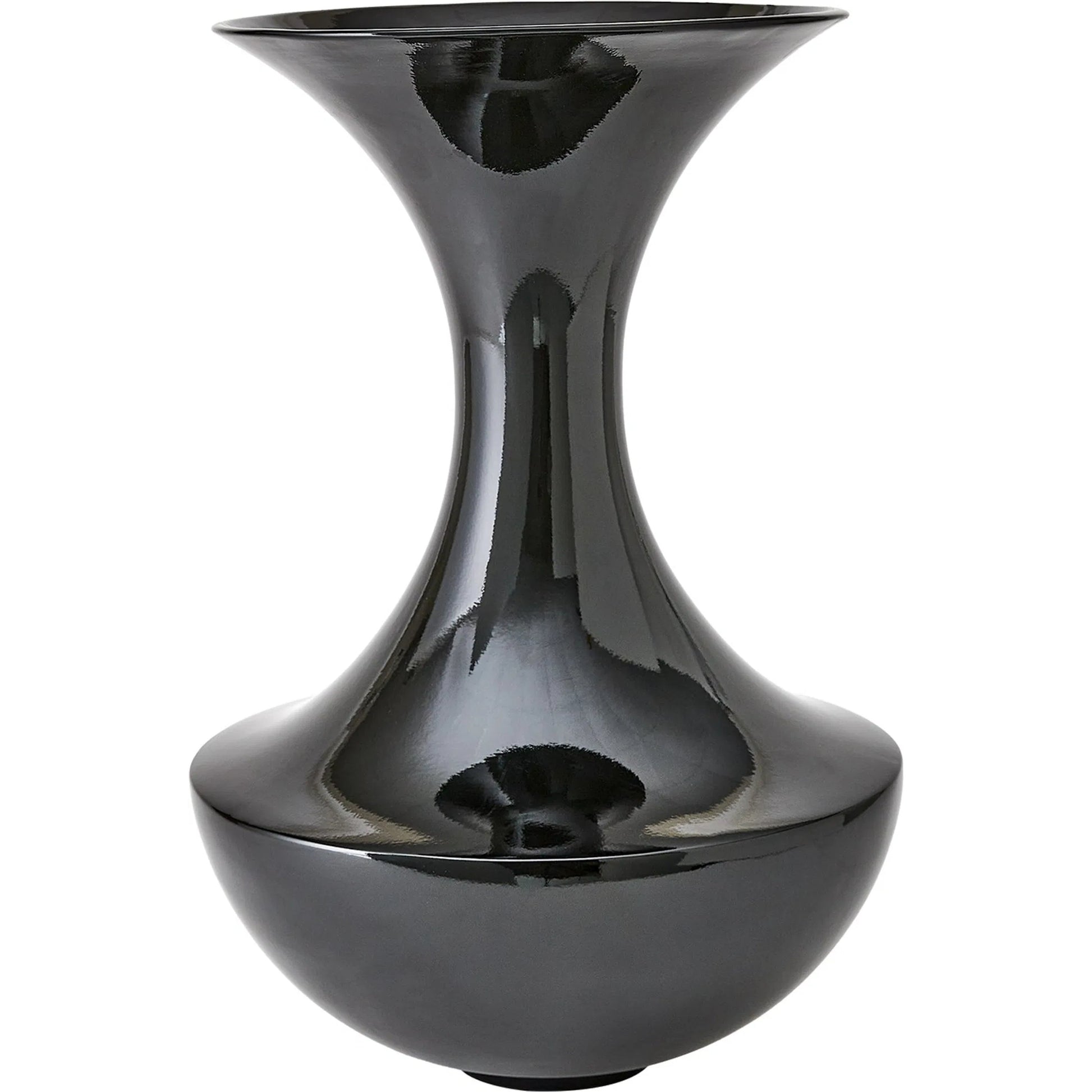 Trumpet Vase by Global Views. Made from ceramic in a modern style.