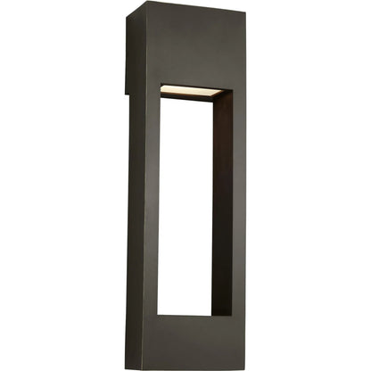 Testa Extra Large LED Outdoor Wall Lantern by Visual Comfort & Co.. Made from aluminum in a unique style.
