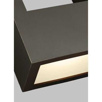 Testa Extra Large LED Outdoor Wall Lantern by Visual Comfort & Co.. Made from aluminum in a unique style.