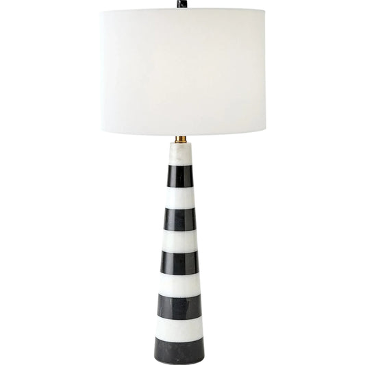 Pinnacle Marble Lamp by Global Views in marble. Made from unique in a unique style.