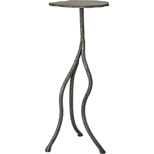 Forest Blossom Pedestal by Global Views in natural iron. Made from iron in a unique style.