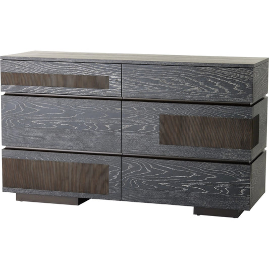 Brazil Dresser by Global Views in black and bronze. Made from unique in a modern style.