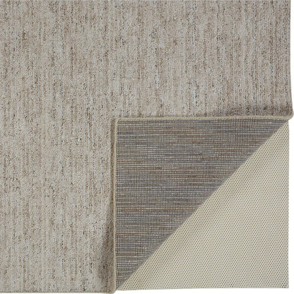 Delino Transitional Solid Rug - 6701F by Feizy in taupe. Made from viscose, wool in a unique style.