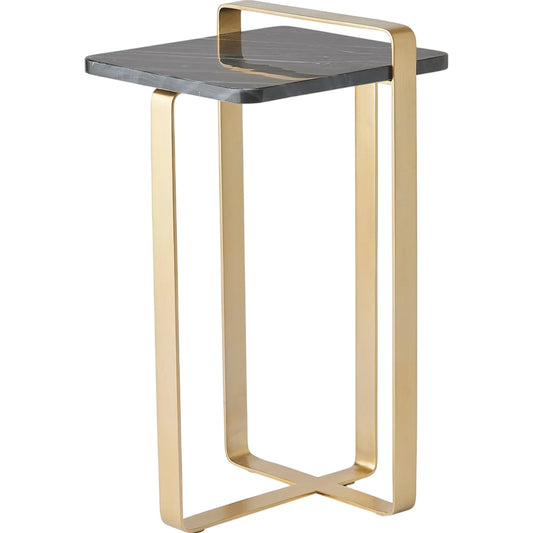 Edit End Table by Global Views in marble. Made from unique in a unique style.