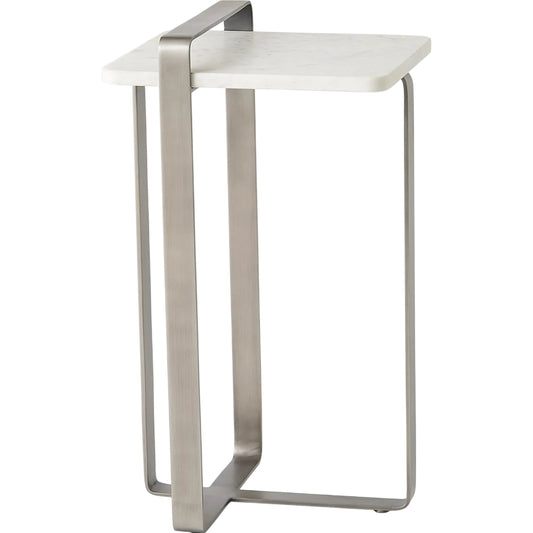 Edit End Table by Global Views in marble. Made from unique in a unique style.