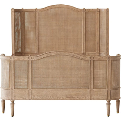Josephine King Bed by Global Views in blackened oak. Made from unique in a unique style.