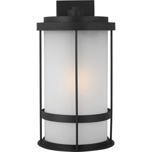 Wilburn Extra Large One Light Outdoor Wall Lantern by Visual Comfort & Co.. Made from aluminum in a unique style.