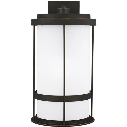 Wilburn Extra Large One Light Outdoor Wall Lantern by Visual Comfort & Co.. Made from aluminum in a unique style.