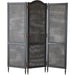 Josephine Screen by Global Views in blackened oak. Made from unique in a transitional style.