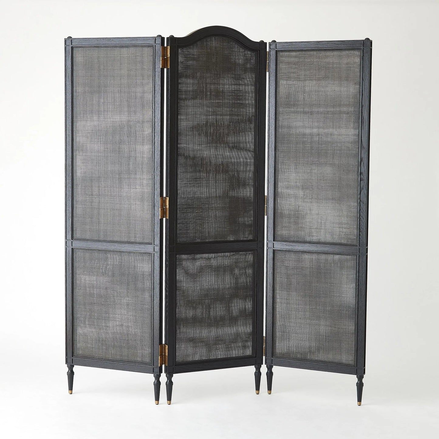 012 SI-2323841 | Additional Silo | Josephine Screen by Global Views in blackened oak. Made from unique in a transitional style.