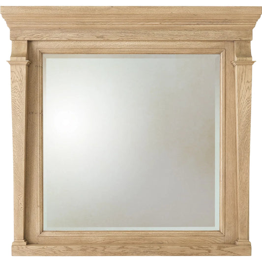 001 SI-2445531 | Primary Silo | Josephine Mirror by Global Views in bleached oak. Made from eu oak in a unique style.