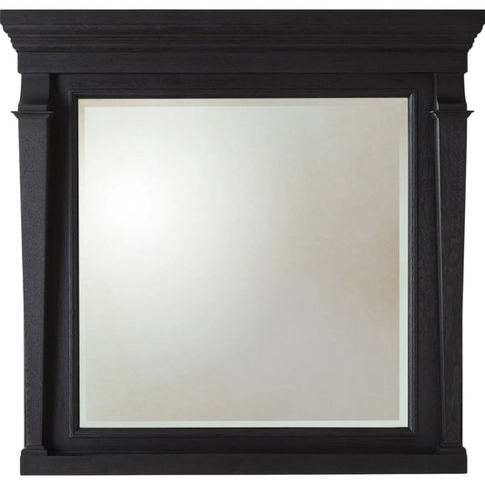 001 SI-2323839 | Primary Silo | Josephine Mirror by Global Views in black and blackened oak. Made from unique in a unique style.