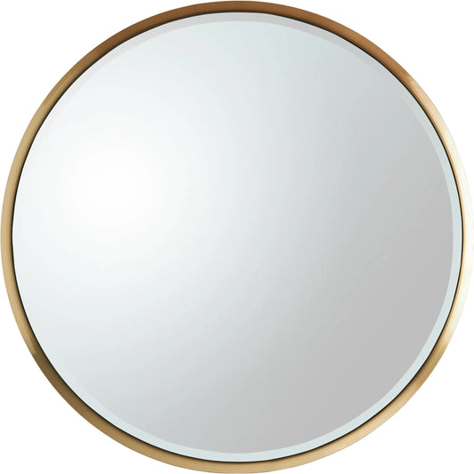 Hudson Mirror by Global Views in brass. Made from unique in a unique style.