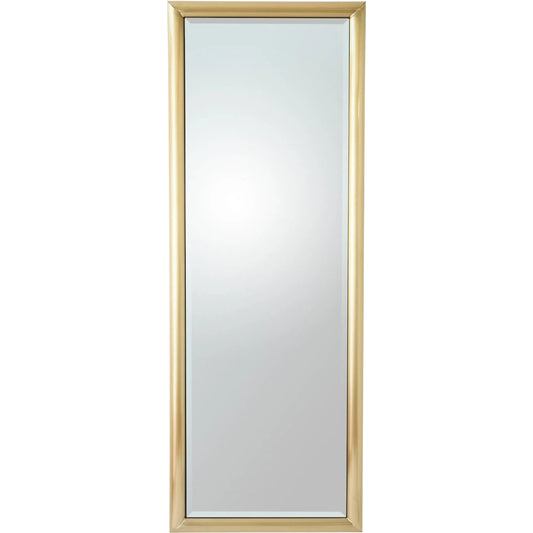 Bennett Floor Mirror by Global Views in brass. Made from unique in a unique style.