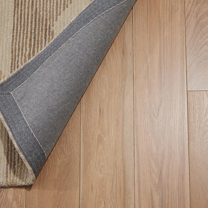 Stone Stud Rug by Global Views in brown. Made from unique in a unique style.