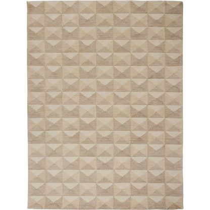 Stone Stud Rug by Global Views in brown. Made from unique in a unique style.