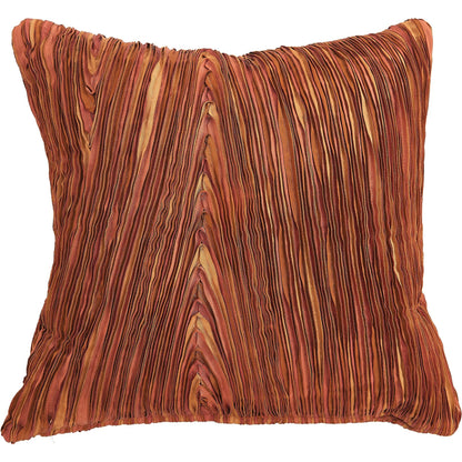 Ribbon Pillow by Global Views in rust. Made from unique in a eclectic & global style.