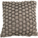 Square Ruche Pillow by Global Views. Made from front, back surface: 100% viscose satin in a eclectic & global style.