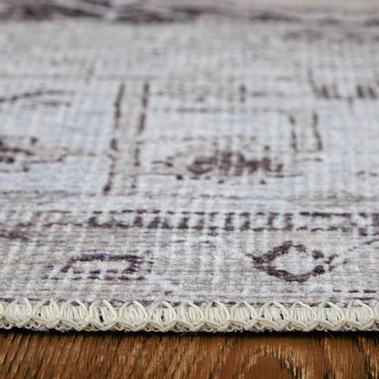 Percy Transitional Rug - PRC39PAF by Feizy in tan, ivory, gray. Made from polyester, cotton, viscose in a unique style.