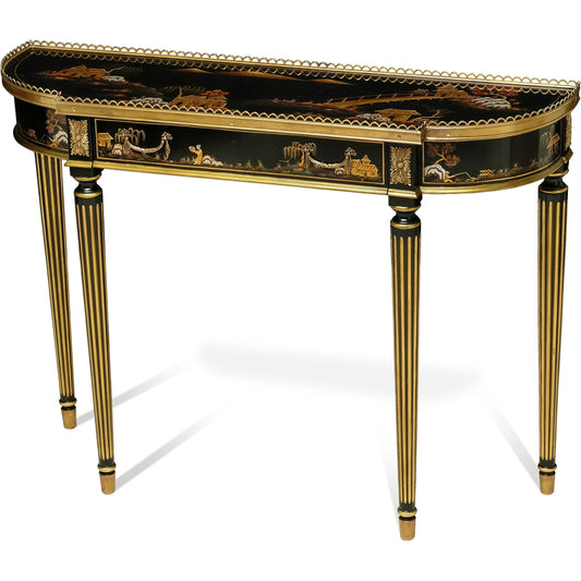 Song Console Table by Maitland-Smith. Made from unique in a transitional style.