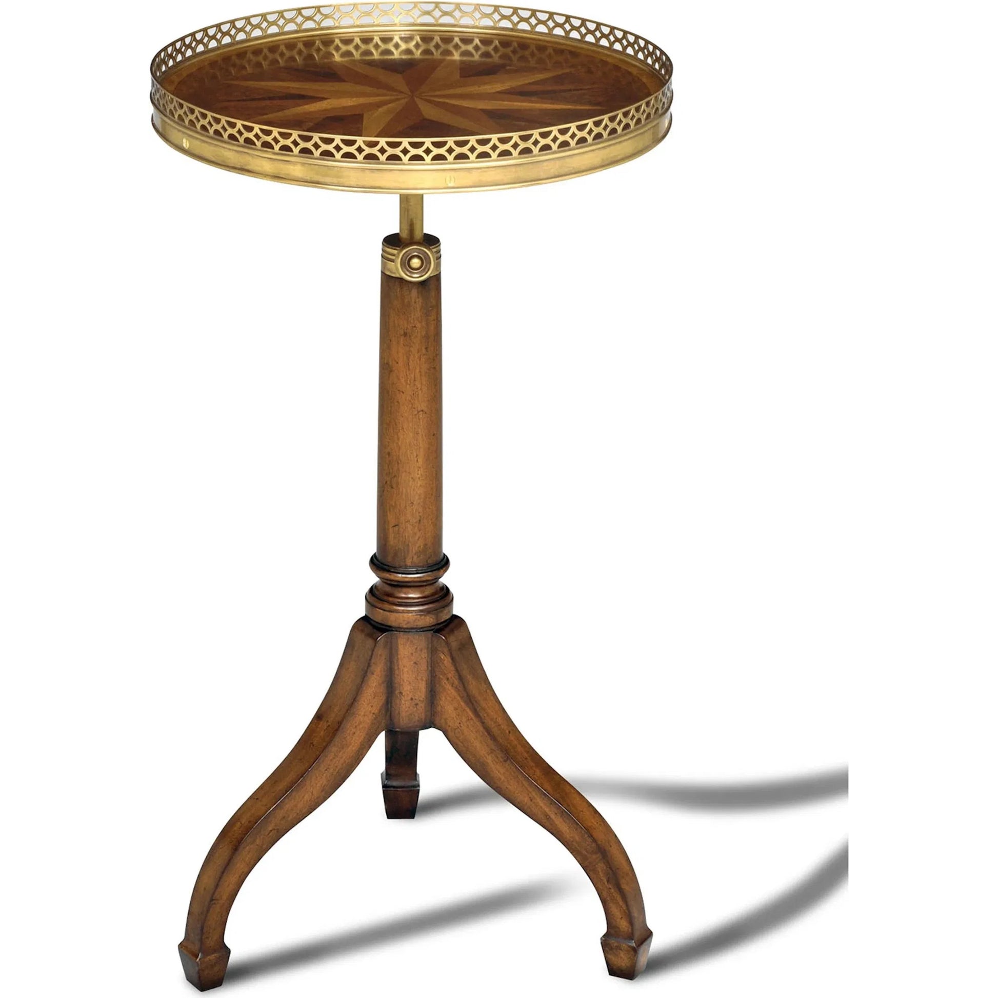 Proper Side Table by Maitland-Smith. Made from unique in a traditional style.