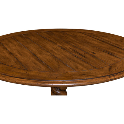 Painter's Pedestal Table by Maitland-Smith. Made from unique in a traditional style.