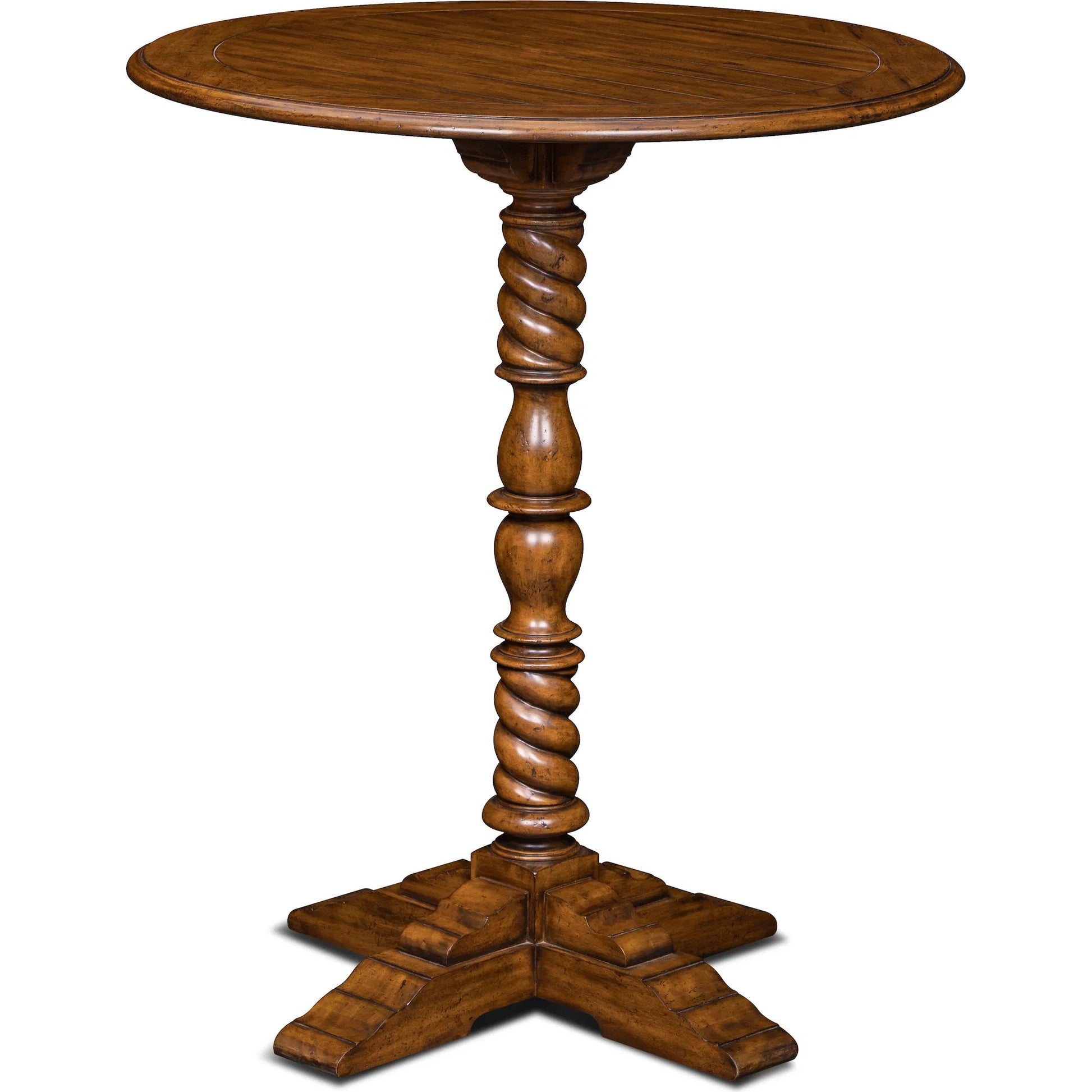 Painter's Pedestal Table by Maitland-Smith. Made from unique in a traditional style.