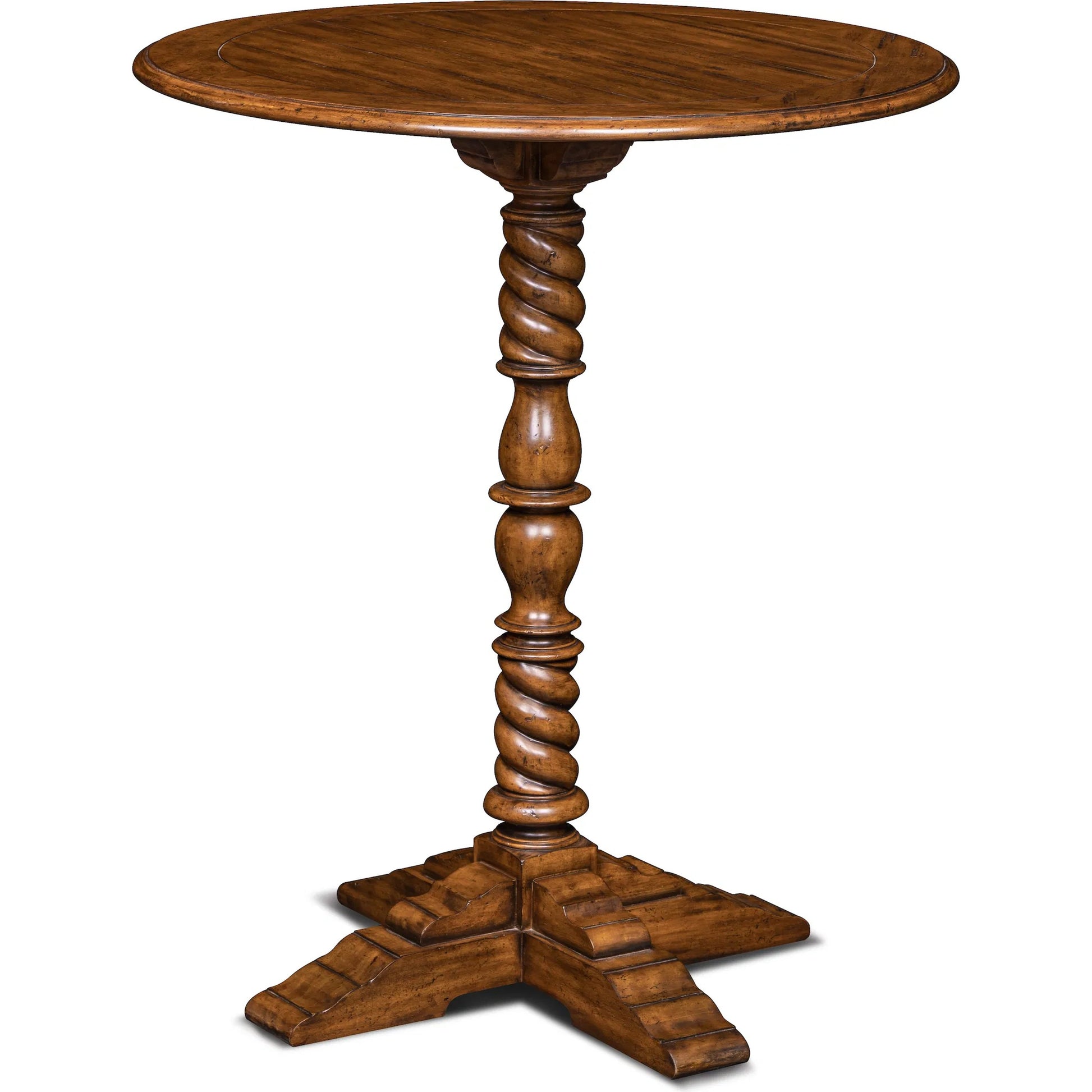 Painter's Pedestal Table by Maitland-Smith. Made from unique in a traditional style.