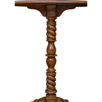 Painter's Pedestal Table by Maitland-Smith. Made from unique in a traditional style.
